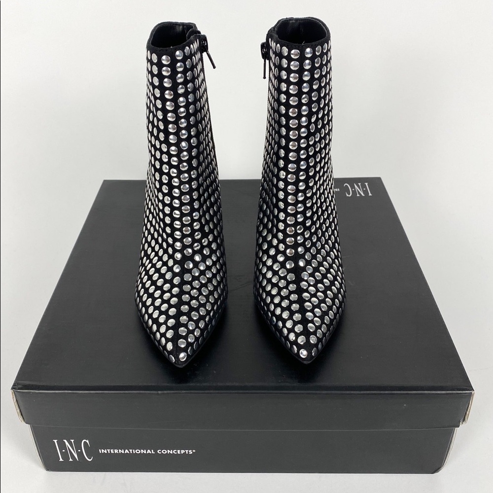 INC ANILA STUDDED BOOTS